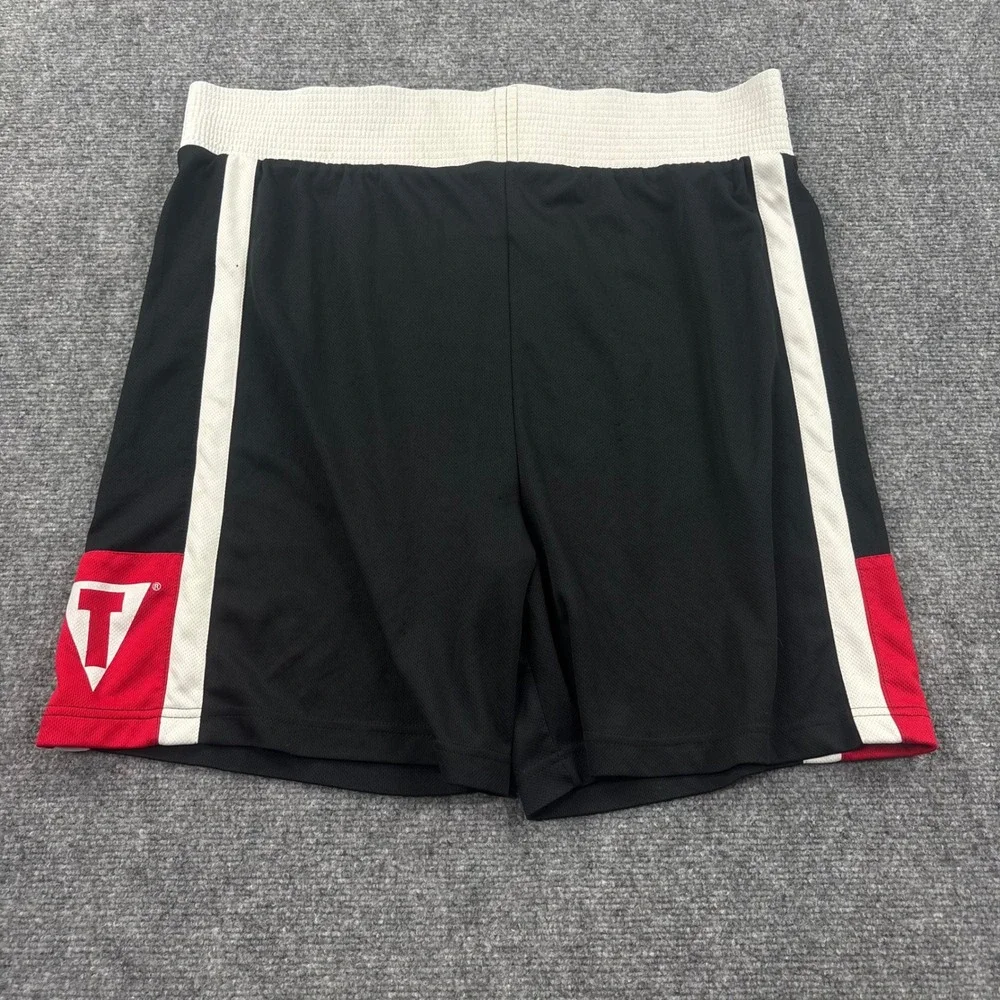TITLE‎ Boxing Shorts Medium Black White Red Polyester Athletic Mens